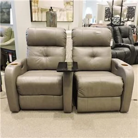 Home Theater Seating With Power Headrests